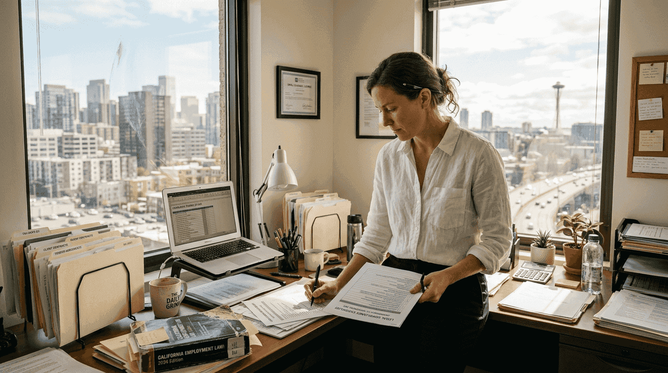 Legal compliance checklist for SMBs: essential 2026 steps